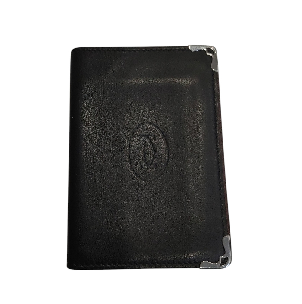 Cartier Leather Card Holder Wallet